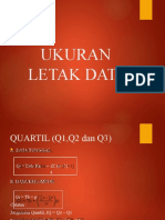 Ukuran Letak Data