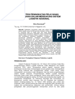 Strategi Peningkatan Pelayanan Pelabuhan Dalam Mendukung Sistem Logistik Nasional