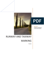Marking Pertaining To Runway and Taxiways