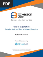 Trends in Dataops: Bringing Scale and Rigor To Data and Analytics