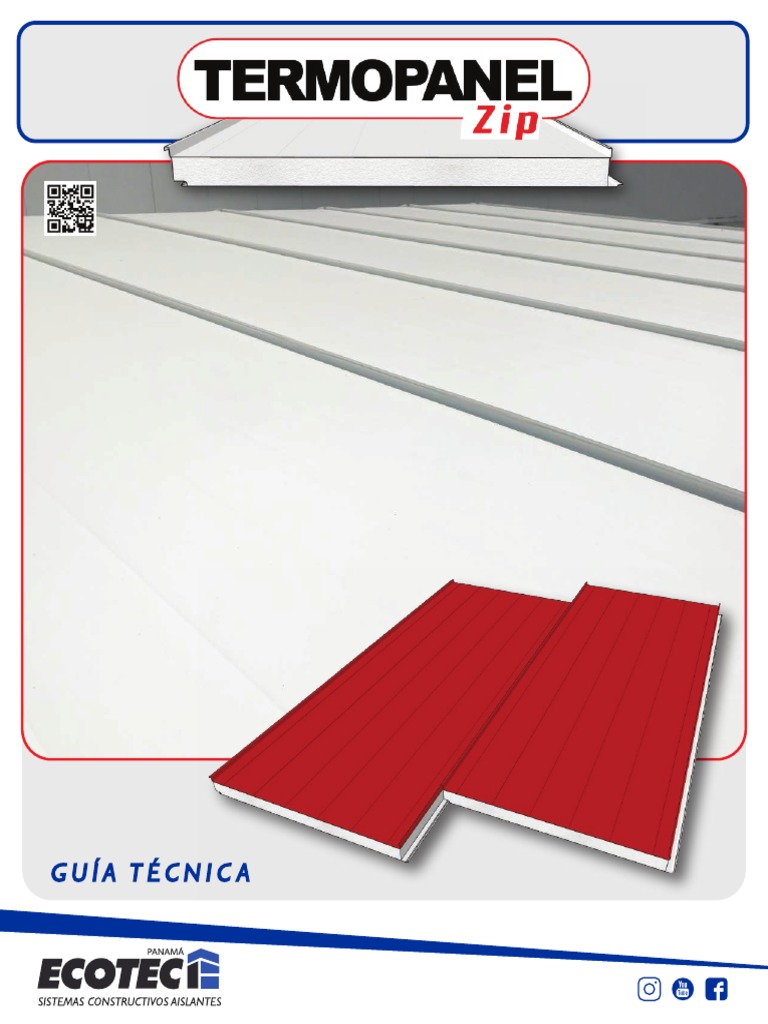 Panel TermoZip: Aislamiento y Eficiencia | PDF
