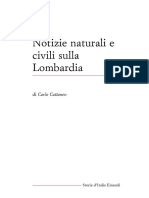 Carlo Cattaneo - Notizie Naturali e Civili Sulla Lombardia