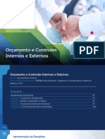 Orçamento e Controles Publicos