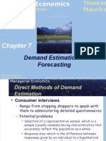 Demand Estimation & Forecasting: Ninth Edition Ninth Edition