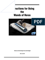 125249627 Instructions for Using the Wands of Horus