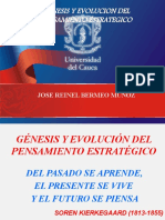 Genesis y Evolucion Pensamiento Estrategico