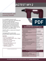 Magtest My-2: The New My-2 Is The Smallest and Lightest Electromagnetic Yoke Currently Available