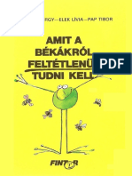 Elek Lívia, Kaszás György - Amit a Békákról Feltétlenül Tudni Kell