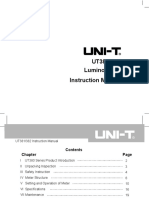 Luminometer Instruction Manual UT381/382