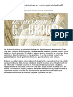 ¿Es Hora de Desintoxicar Su Tracto Gastrointestinal - Nuestros Botánicos en Todo El Mundo