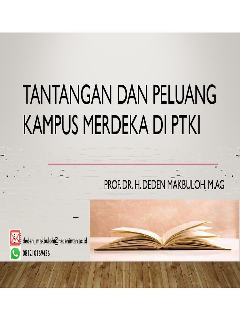 Tantangan Dan Peluang Kampus Merdeka Di Ptki Pdf