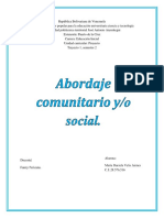 Abordaje Comunitario