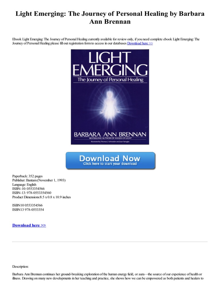 Light Emerging The Journey of Personal Healing | PDF