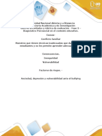Guía de Actividades y Rúbrica de Evaluación - Fase 3 - Diagnóstico Psicosocial en El Contexto Educativo