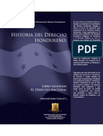 HISTORIADELDERECHOHONDUREÑOLIBROSEGUNDOELDERECHONACIONAL