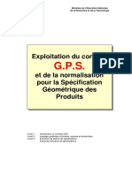 Exploitation Du Concept G.P.S. Et de La Normalisation Pour La Spécification Géométrique Des Produits.pdf