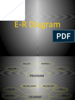 E R diagram example