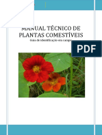 Manual Técnico de Plantas Comestíveis - Guia de Indentificação Em Campo