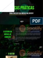 Ebook 7 Dicas Práticas Spotify