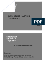 SERG Course - Evening 2 - Panel Evening - Notes