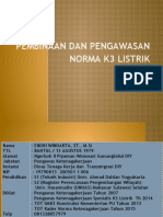 Pembinaan Dan Pengawasan Norma K3 Listrik