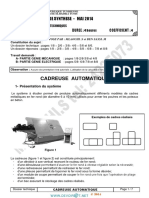 Devoir de Synthèse N°3 - Génie mécanique transmission de mouvement cadreuse automatique  - 3ème Technique (2013-2014) Mr mlaouhi slaheddine (1)