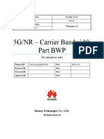 FAQ - 5G NR Carrier Bandwidth Part BWP