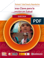 Palabras-Clave Para La Atencion en Salud Quechua Cusco