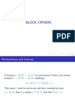 Block Ciphers