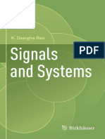 Signals and Systems by K. Deergha Rao