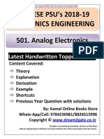 501.Analog Electronics Madeeasy Notes-2018