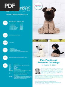 Poodle - Pug - Rottweiler Pattern - Heather Gibbs 2