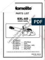 Parts & Repair Reproduce: SXL - Ao