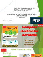 Campaña Ambiental Rompe con el plástico