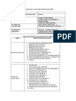 Pregunta de Investigación