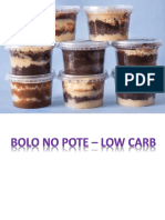 Bolo No Pote - Low Carb