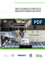 Diagnostico para El Desarrollo de Procesos de Faburcacion de Manufactura