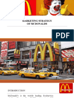 Marketing Strategy of Mcdonalds: Marouane
