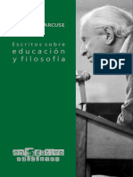 Herbert Marcuse - Escritos Sobre Educación y Filosofía