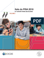 Résultats Du PISA 2018 (Volume I)