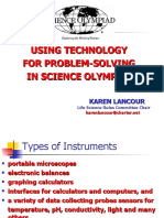 Using Technology For Problem-Solving in Science Olympiad