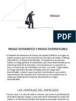 Riesgo Sistematico y Riesgo Diversificable