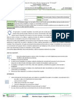 Guía Ciencias Sociales Grado Primero