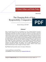 The Changing Role of State Responsibility: Comparative Approach