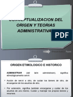1. Conceptualizacion Del Origen y Teorias Administrativas1 (1)