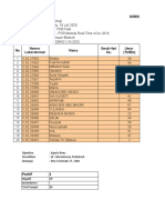 Laporan Hasil Swab PCR Karantina