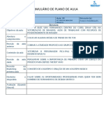 Plano de Aula - Turma de Sabádo 10-12 - Aula 09