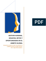 Gestion Humana, Desafios, Retos y Oportunidades en El Ambito Global por Edgar Peña Sanabria