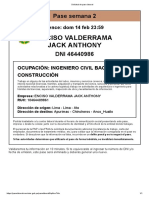 Solicitud de Pase Laboral JACK