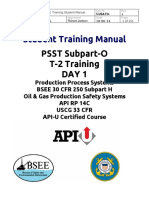 PSST (T-2) Day 1 Training Student Manual